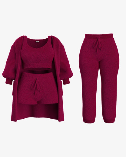 Curvevera Cozy Knit Set