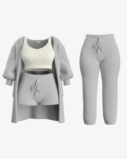 Curvevera Cozy Knit Set