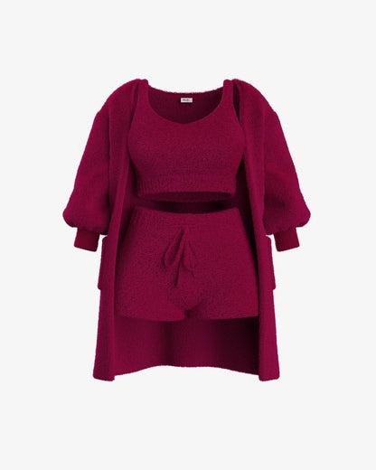 Curvevera Cozy Knit Set