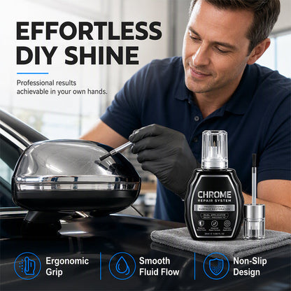 Fgorre Chrome Repair Pen Precision Touch-Up for Chrome-Finish Surfaces