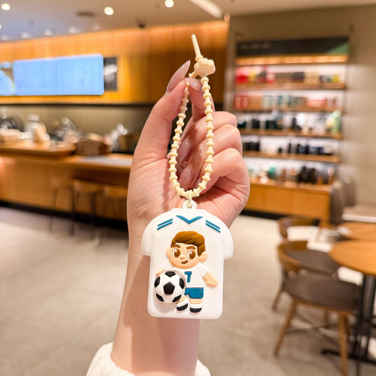 🏆15K+ Sold ⚡️Flash Sale ⚽ The Viral Soccer Ball Pop-Out Squishy Keychain