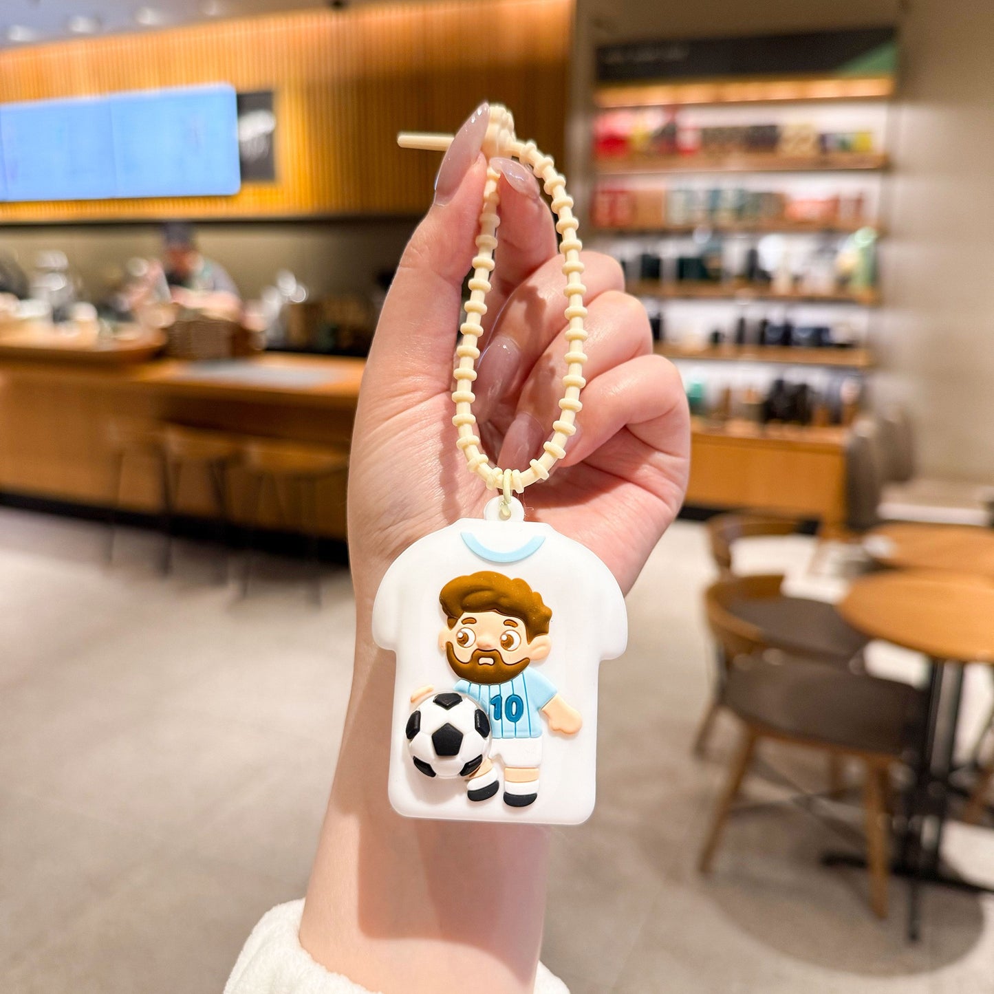 🏆15K+ Sold ⚡️Flash Sale ⚽ The Viral Soccer Ball Pop-Out Squishy Keychain
