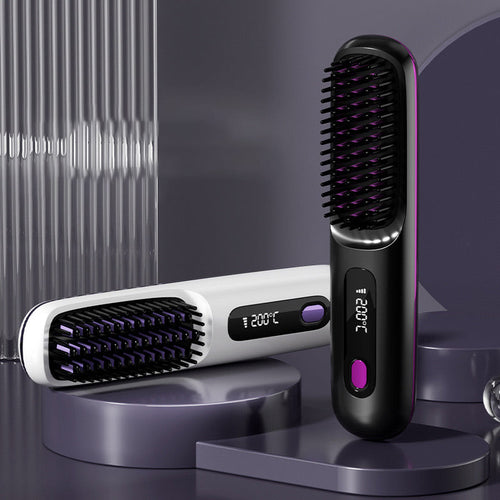 💥Flash Sale(🚀50%OFF)💖Cordless Ceramic Heated Hair Straightening Comb