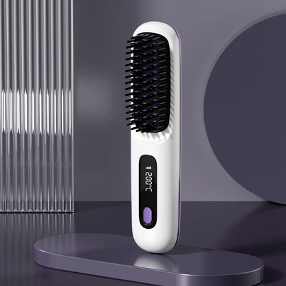 💥Flash Sale(🚀50%OFF)💖Cordless Ceramic Heated Hair Straightening Comb