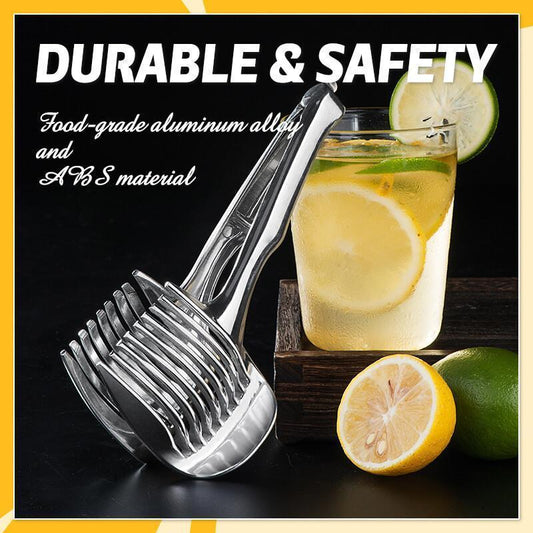 Kitchen Fruit & Vegetable Slicing Guide – Handy Cutting Holder