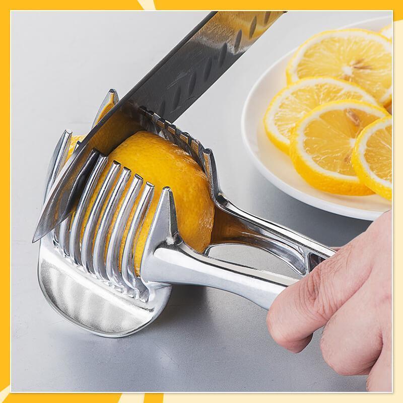 Kitchen Fruit & Vegetable Slicing Guide – Handy Cutting Holder