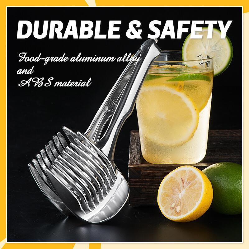 Kitchen Fruit & Vegetable Slicing Guide – Handy Cutting Holder