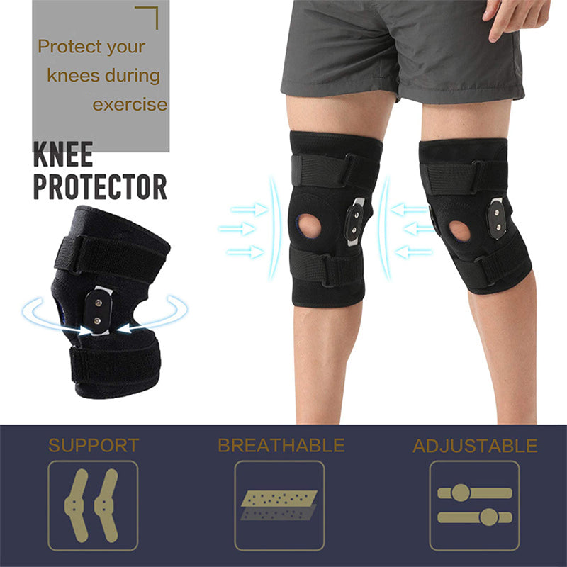 📢📢50% OFF !! ⏰🦵Breathable Adjustable Knee Support Brace