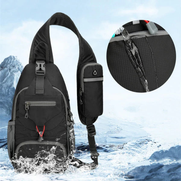 ⏰Letzter Tag der Aktion🔥 Perfekt zum Wandern und Reisen ✨Packbarer kleiner Umhänge-Rucksack mit Seitentasche