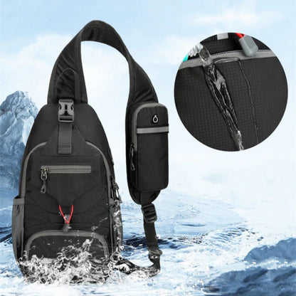 ⏰Letzter Tag der Aktion🔥 Perfekt zum Wandern und Reisen ✨Packbarer kleiner Umhänge-Rucksack mit Seitentasche
