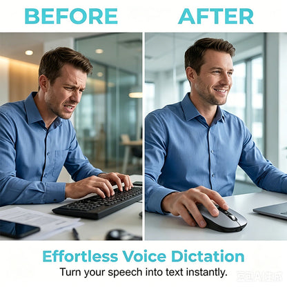 ⚡Limited Time Low Price – Save 50% Instantly⏰AI Smart Voice Wireless Mouse🖱️💬