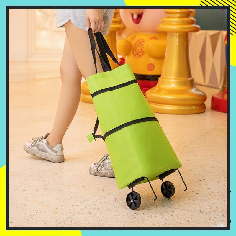 🏆75K+ Sold 🔥2-in-1 Foldable Shopping Cart
