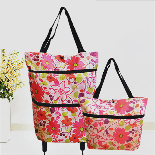 🏆75K+ Sold 🔥2-in-1 Foldable Shopping Cart