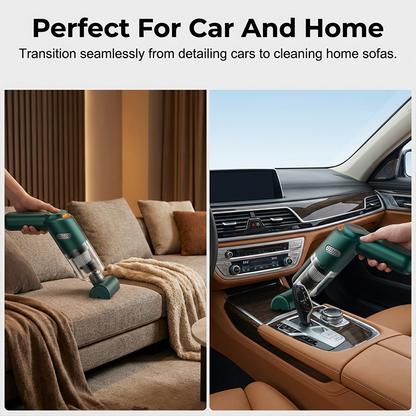 ⏳Limited-time 49% off⏰Cordless car vacuum – 10000Pa suction, lightweight, long battery life!🚗💨