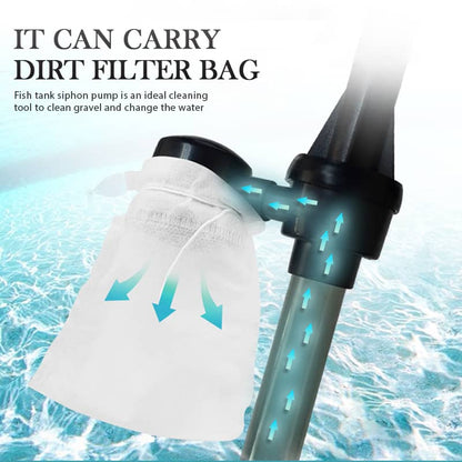 🔥 Electric Aquarium Gravel Cleaner – Powerful Suction for a Cleaner, Healthier-Looking Fish Tank!