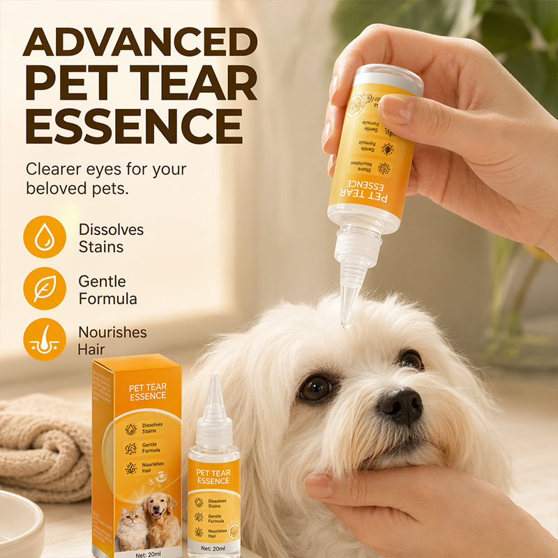 Fgorre Pet Eye Stain Remover Essence for Dogs and Cats
