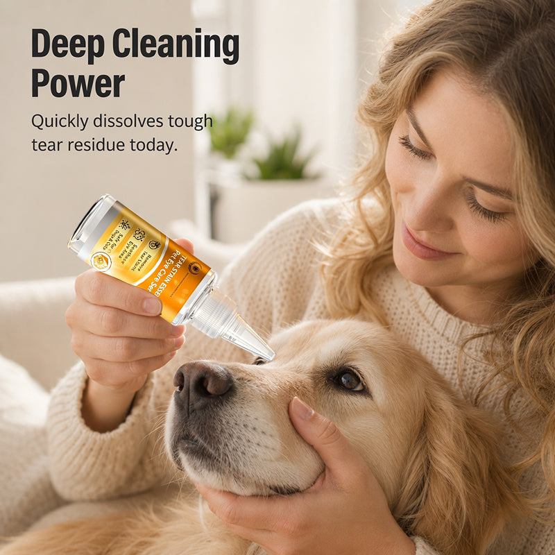 Pet Eye Stain Remover Essence for Dogs & Cats – 20ml Gentle Grooming Care
