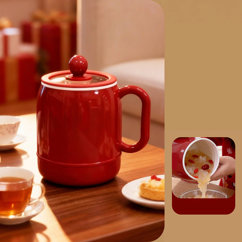 Multi-Function Portable Electric Stewing Cup for Soup, Tea & Meals