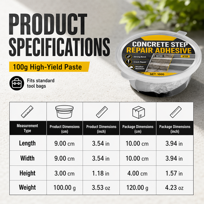 🥳2026 HOT SALE🥳💞50K+ SOLD!🧰🛠️ Concrete Step Repair Adhesive