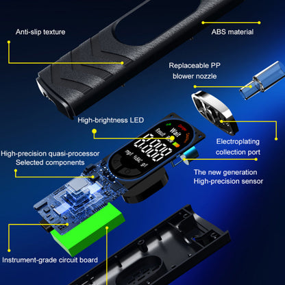⏳🔥LIMITED-TIME 50% OFF! ⏰Rechargeable Alcohol Tester – High-Precision Sensor, Voice Broadcast & LCD Display – Know If You're Safe to Drive in Seconds! ✨