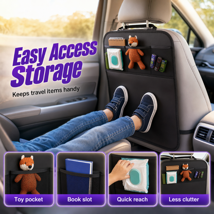 🏅Best Seller✨Car Backseat Kick Mat Protector
