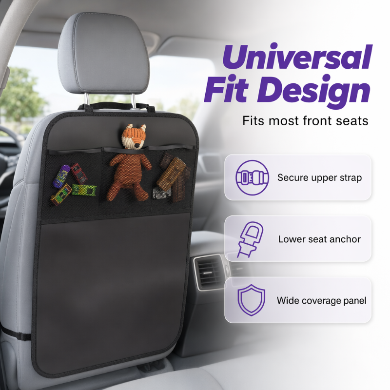 🏅Best Seller✨Car Backseat Kick Mat Protector