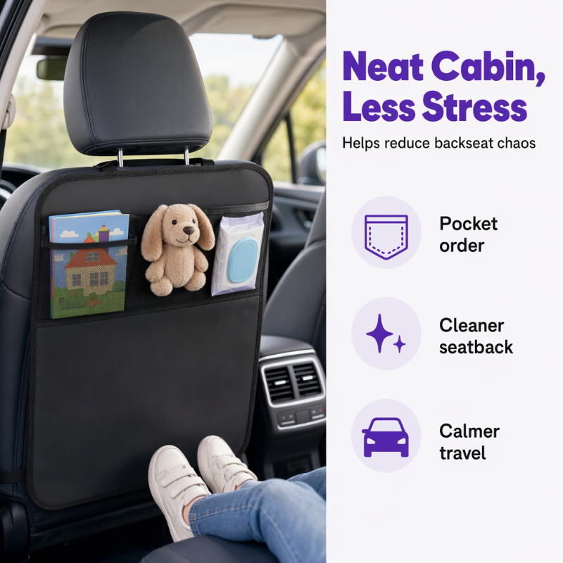 🏅Best Seller✨Car Backseat Kick Mat Protector