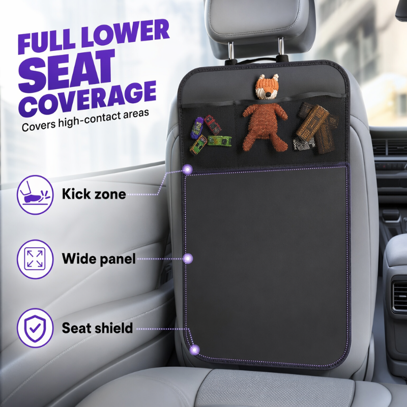 🏅Best Seller✨Car Backseat Kick Mat Protector