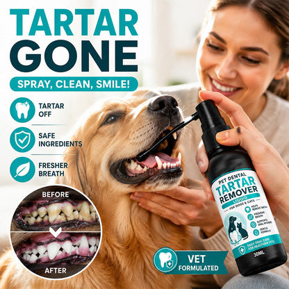 Fgorre Pet Dental Cleaning Spray for Dogs and Cats