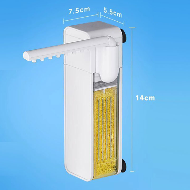 🐠 3-in-1 Mini Aquarium Filter – Compact Fish Tank Filter with Water Circulation & Aeration