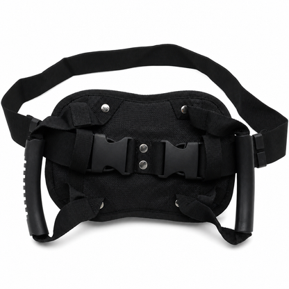 🏍️ Motorcycle Passenger Grip Belt – Adjustable Waist Strap with Dual Handles