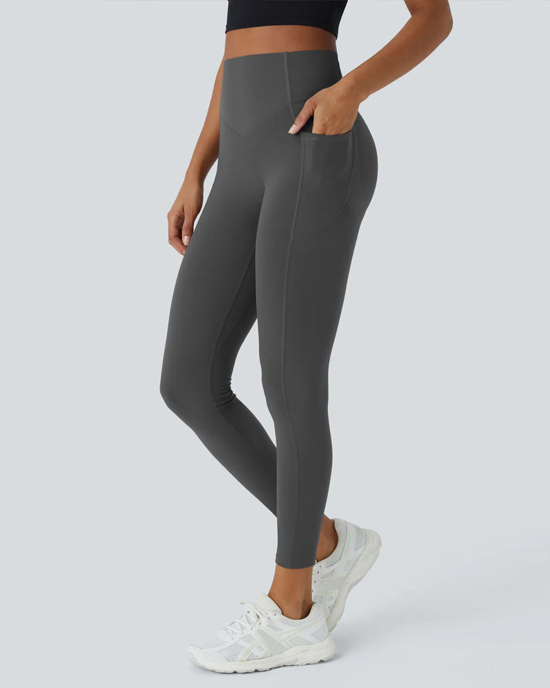High Waisted Tummy Control Shaping Training Leggings