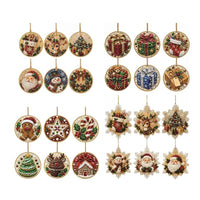 Christmas Snowman + Bakery + Gifts + Snowflake (24 pcs)