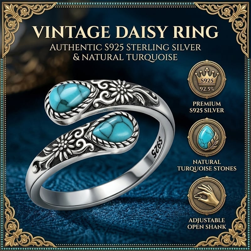 Fgorre daisy pattern ring image 2