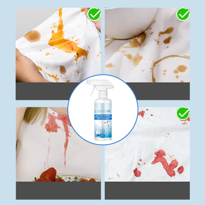 Laundry emulsifier spray product feature