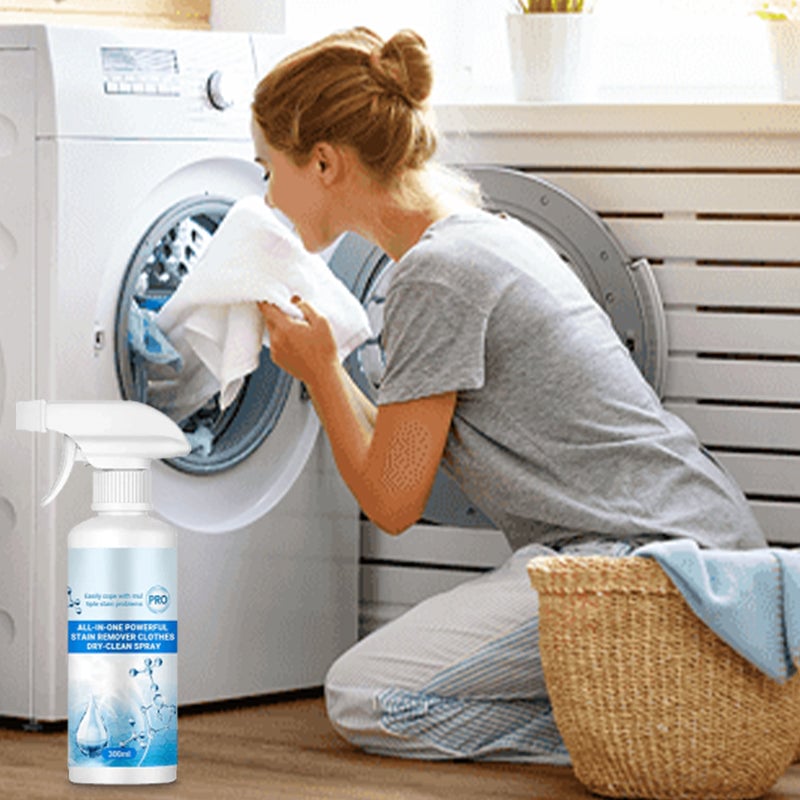 Non-ionic laundry emulsifier pre-treatment spray